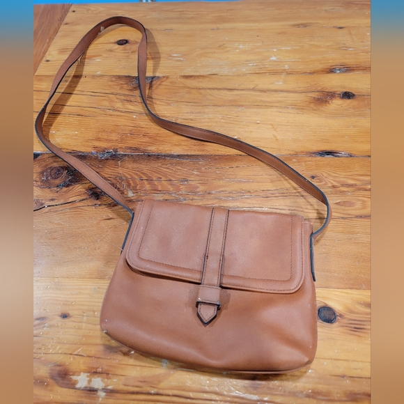 Basic Editions Brown Crossbody Handbag - Picture 1 of 9